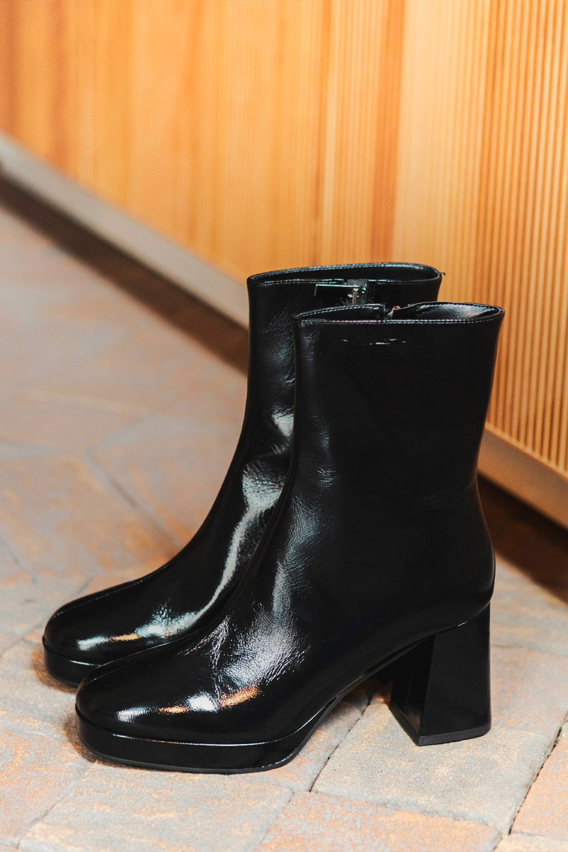 HIGH HEEL ANKLE BOOTS 