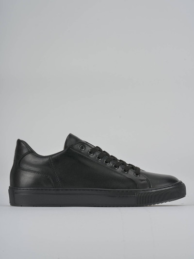 Sneakers pelle nero