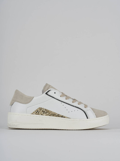 Sneakers pelle bianco