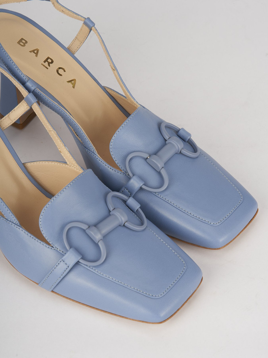 Light blue sale leather shoes