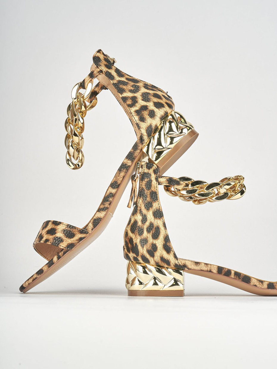 Versilia 60 Leopard Printed Suede Ankle Strap Sandal | Size 8.5 – Baggio  Consignment