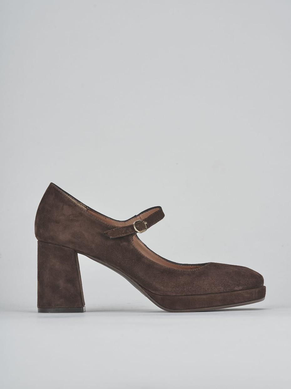 Dark brown hotsell suede pumps