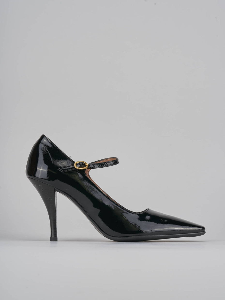 Pumps heel 9 cm black patent