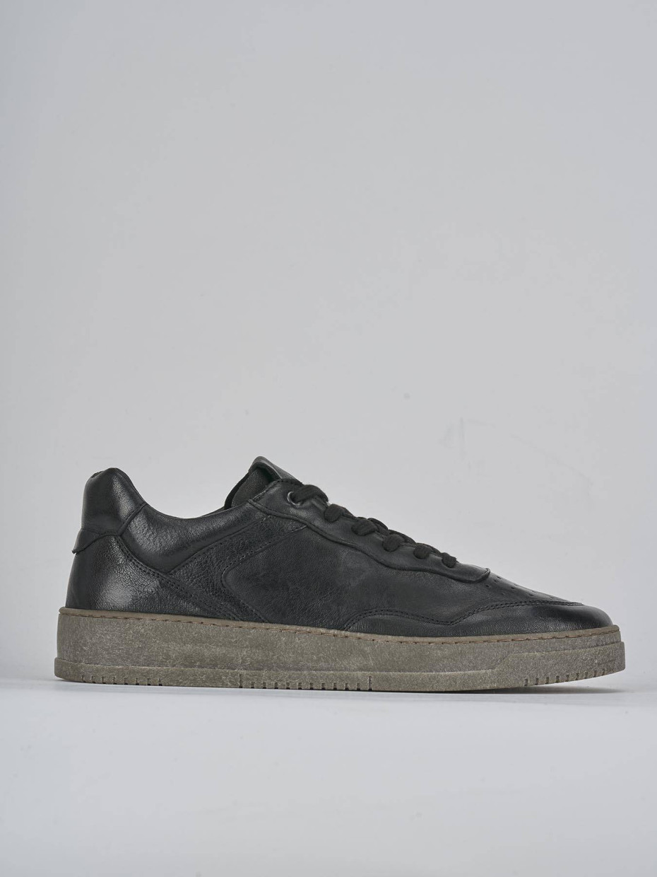 Sneakers pelle nero