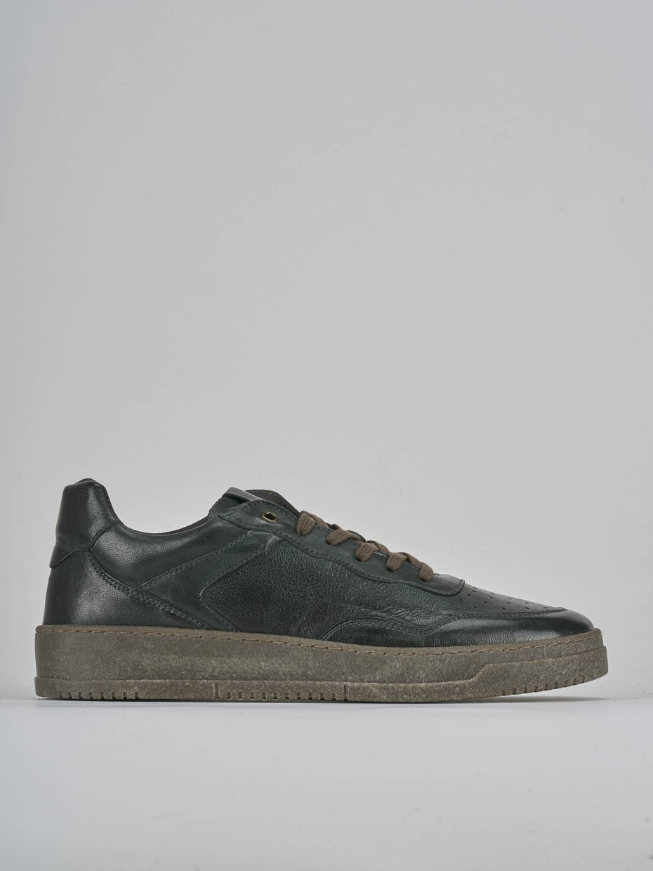 Sneakers pelle verde