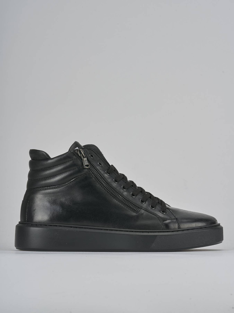 Sneakers pelle nero