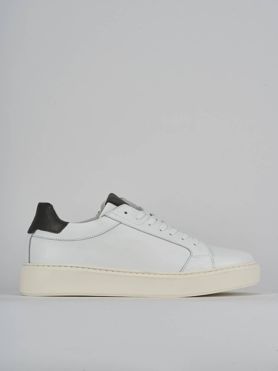 Sneakers pelle bianco