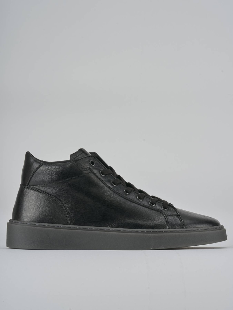 Sneakers pelle nero