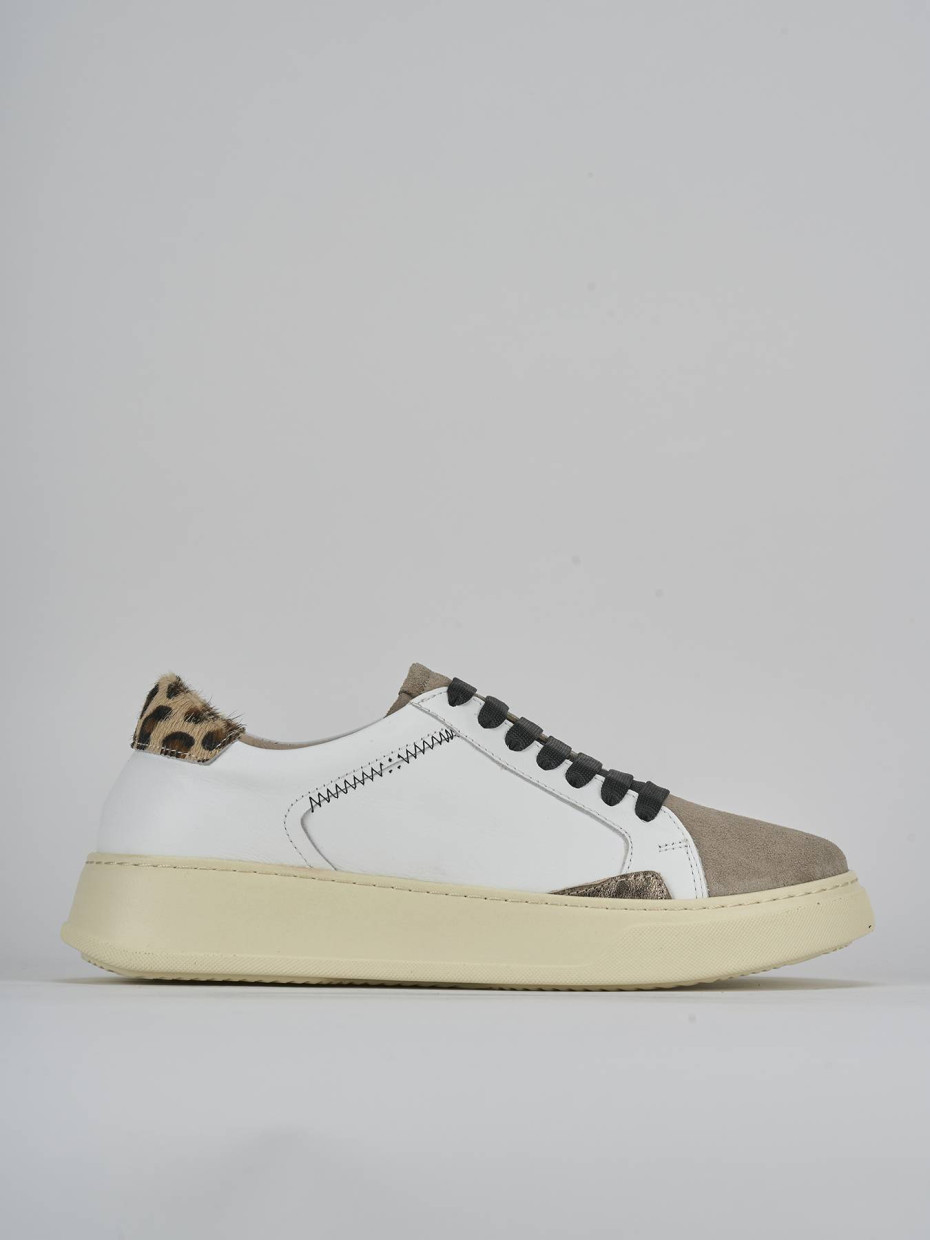 Sneakers camoscio beige