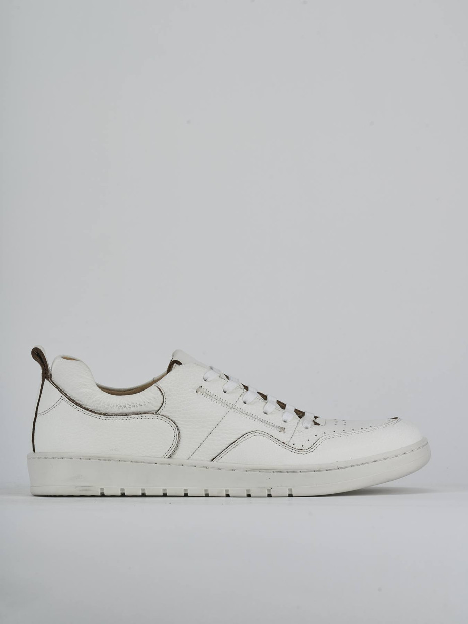 Sneakers pelle bianco