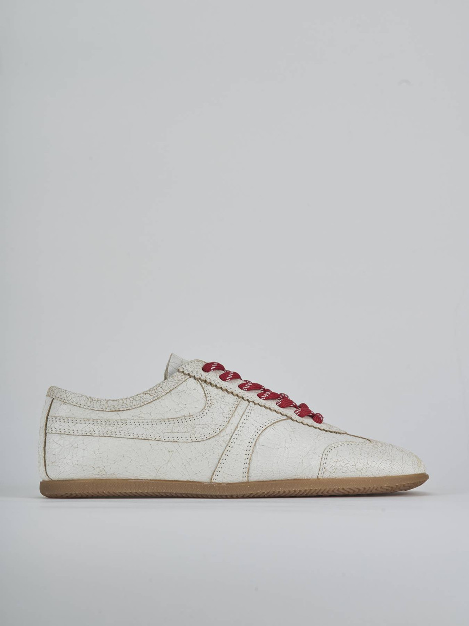 Sneakers pelle bianco