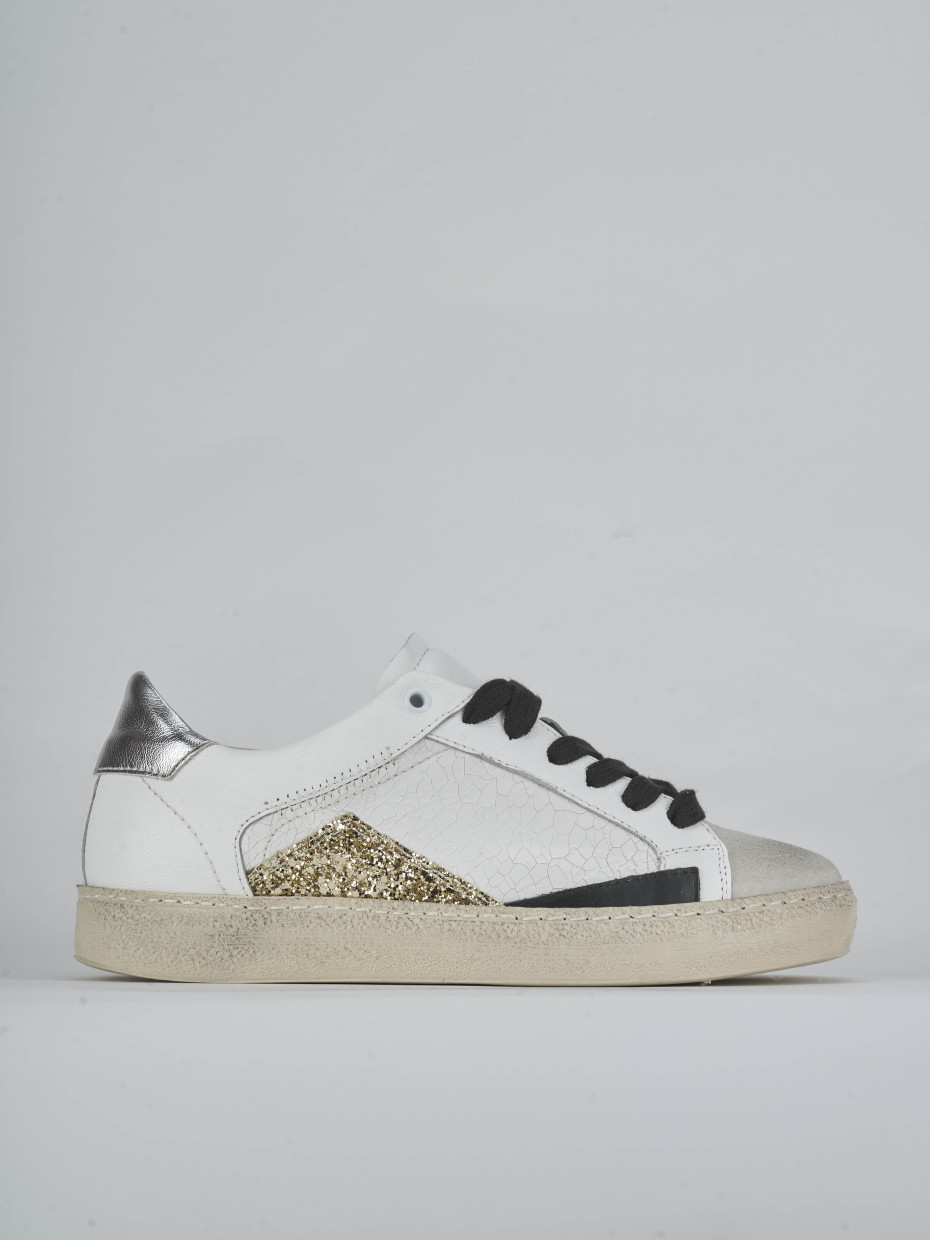 Sneakers pelle bianco