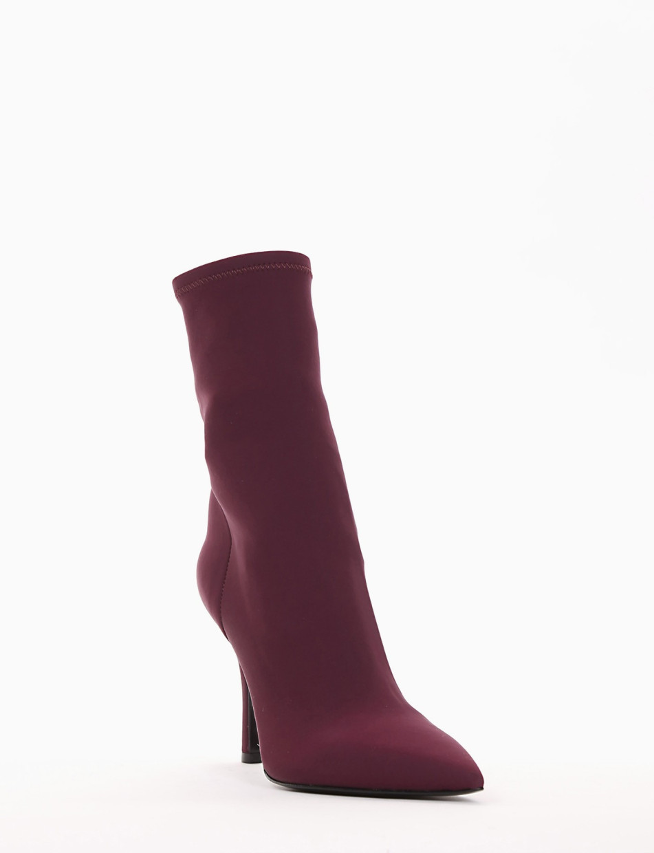 stivaletto tacco 10 cm bordo'