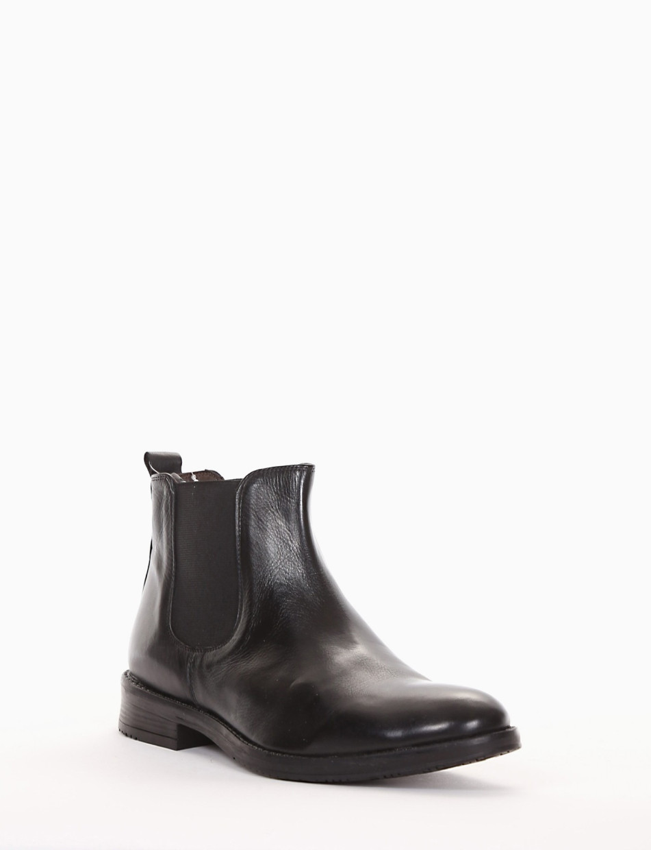 Chelsea boot tacco 3 cm nero