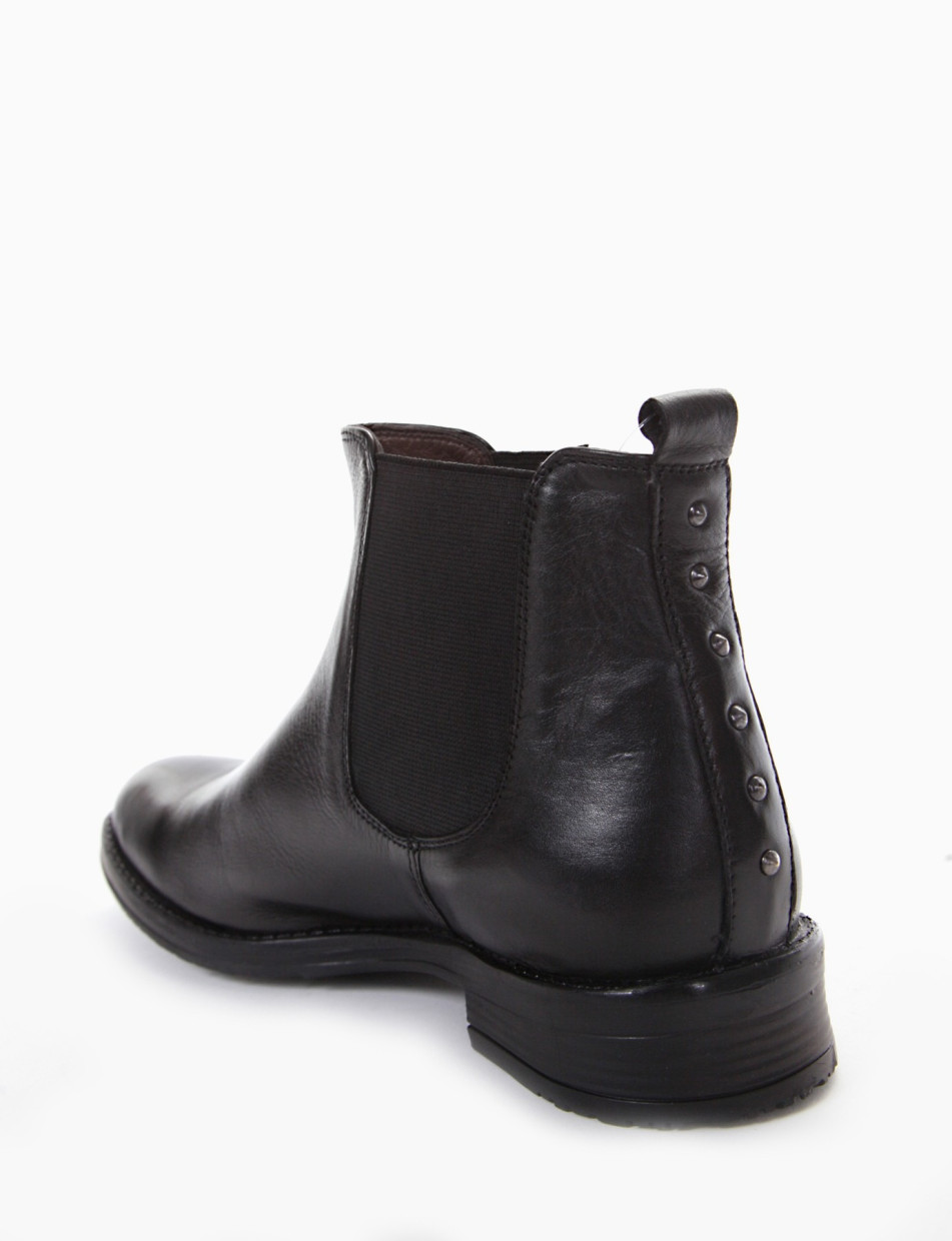 Chelsea boot tacco 3 cm nero