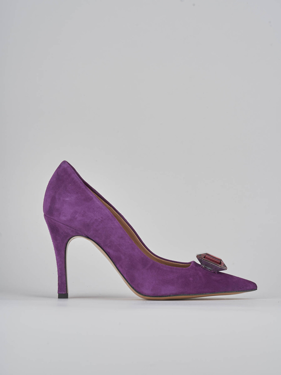 Mauve hot sale suede pumps