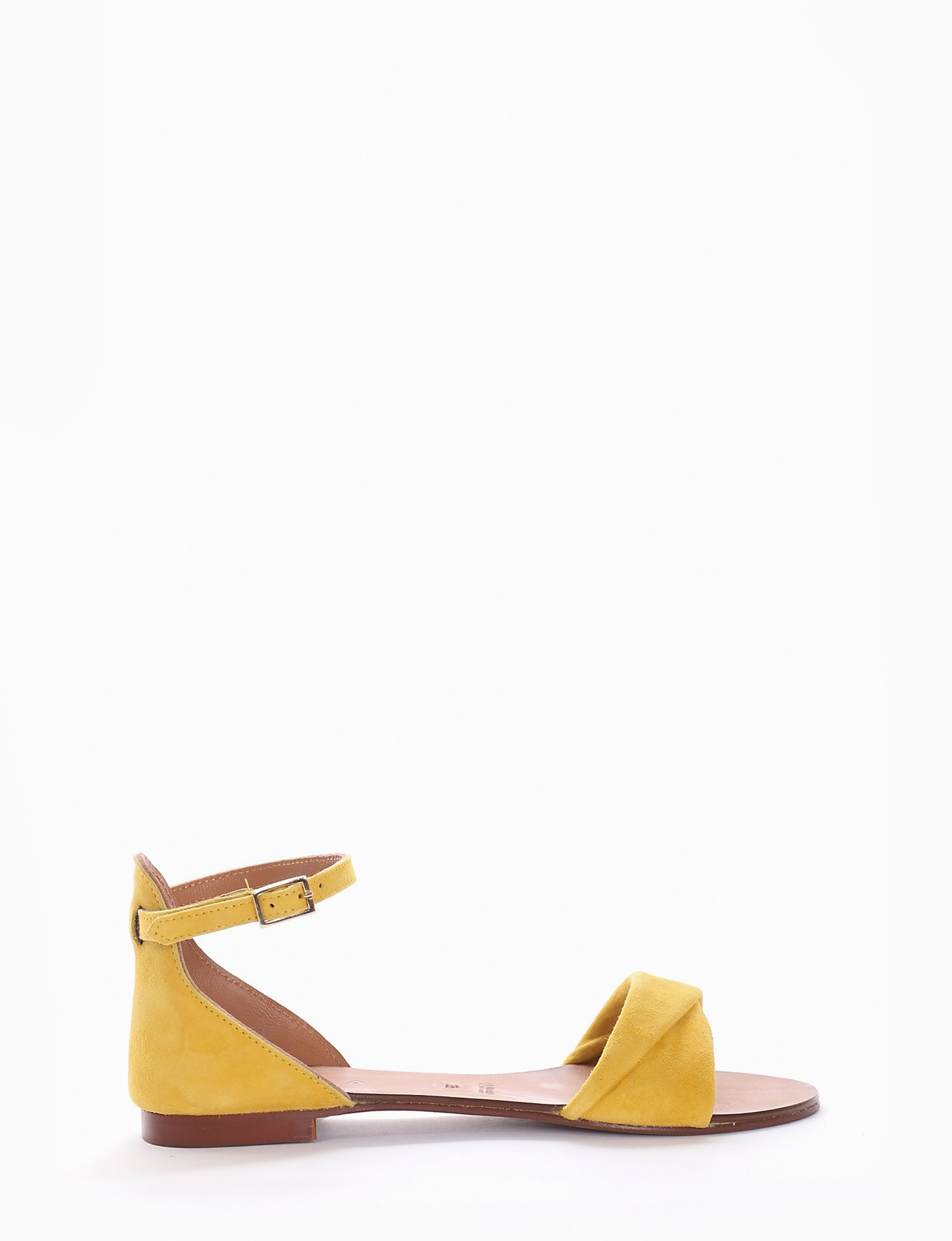 Mustard low hotsell heel sandals