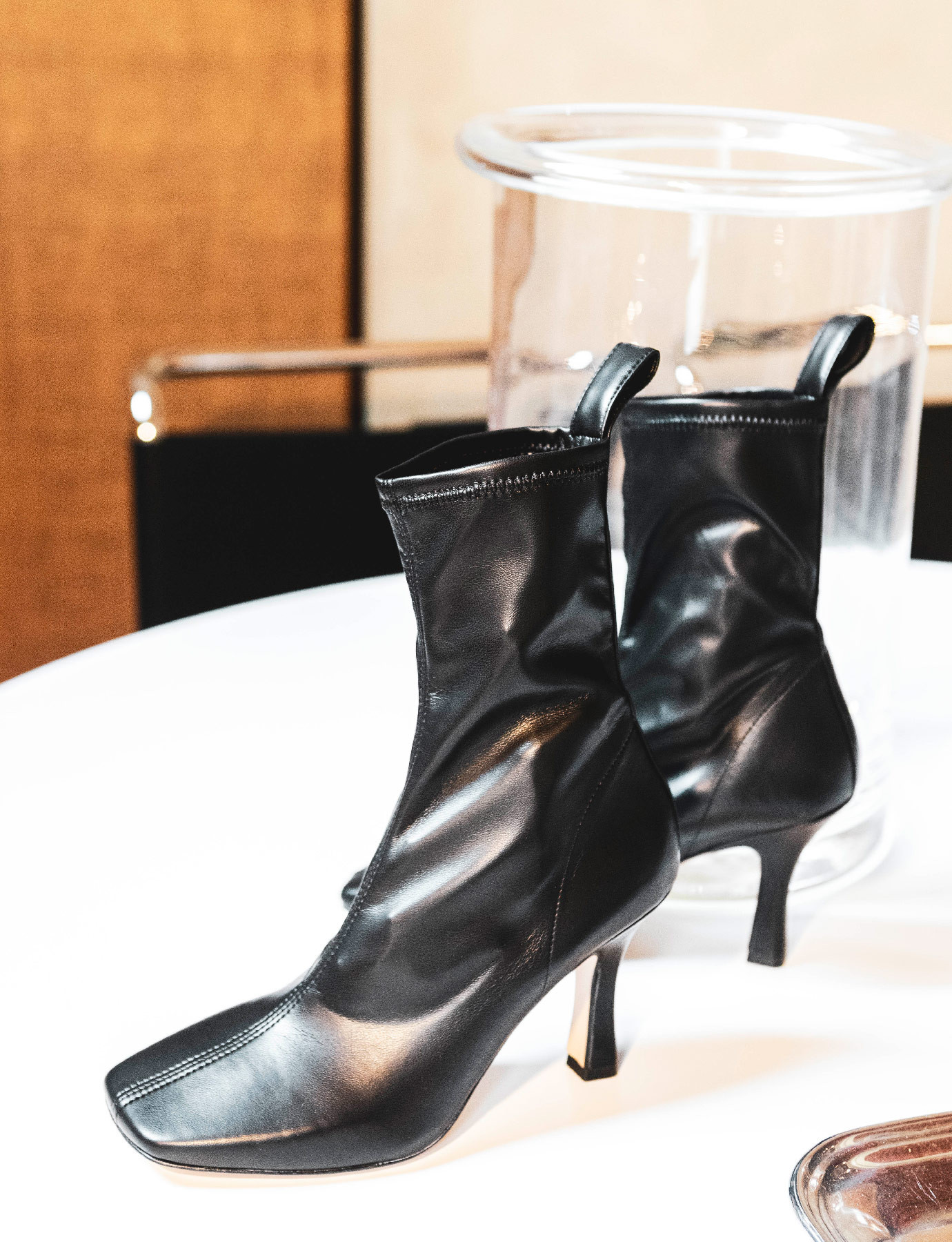 Celine square toe clearance boots